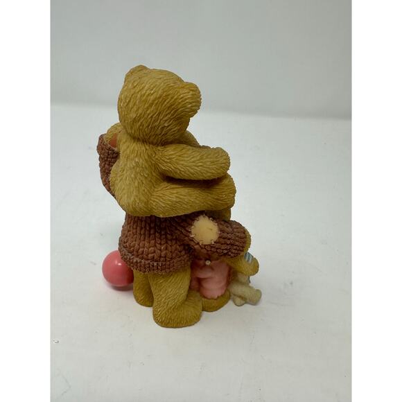 ENESCO Cherished Teddies '00 "Dad, Drake and Dustee" Dad Two Kids Bear Figurine - Picture 3 of 8